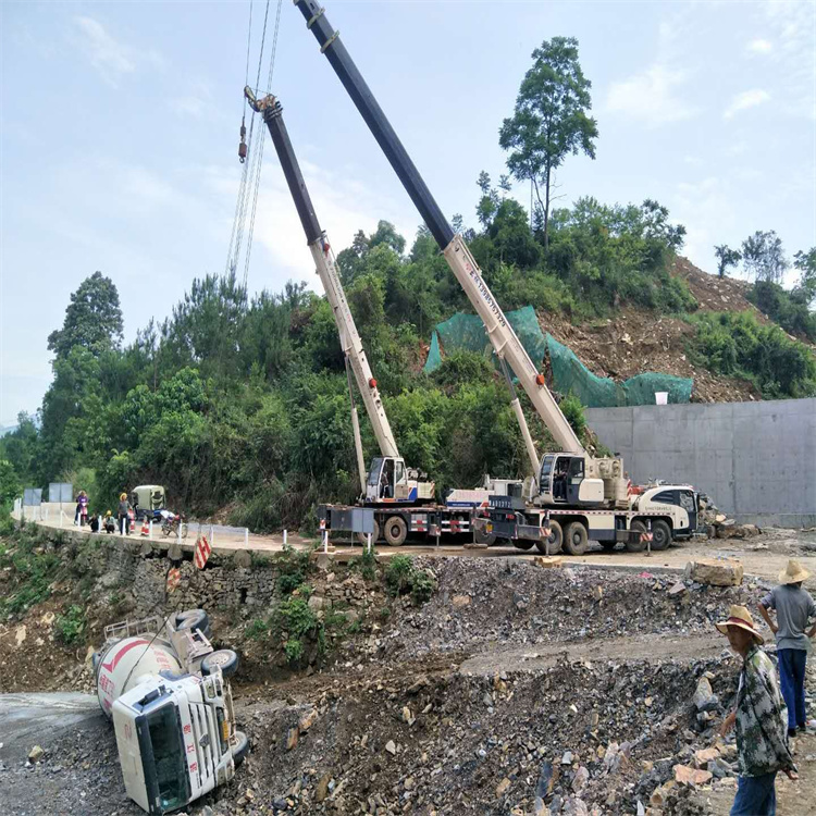 萍乡萍乡24小时应急道路救援吊装吊装现场实拍